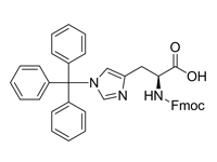 N-Fmoc-N'-三苯甲基-L-組氨酸，95%（HPLC)