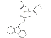 N-芴甲氧羰基-D-天冬氨酸 1-叔丁酯，96%（HPLC）