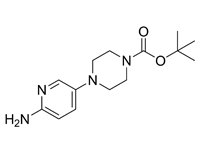 4-(6-氨基-3-吡啶基)哌嗪-1-甲酸叔丁酯，98%