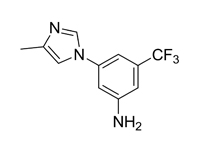 3-(4-甲基-1H-咪唑-1-基)-5-(三氟甲基)苯胺，98%（HPLC)