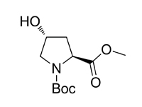 N-（叔丁氧羰基）-反-4-羥基-L-脯氨酸甲酯，95%(GC) 
